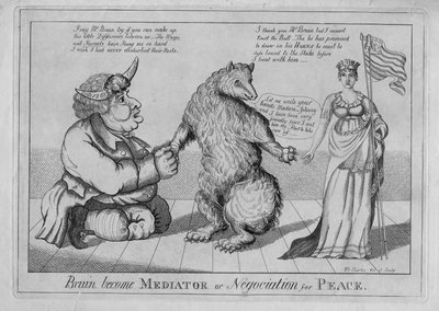 Bruin become mediator or negotiation for peace by American School