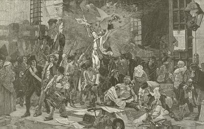 Capture of the Bastille by American School