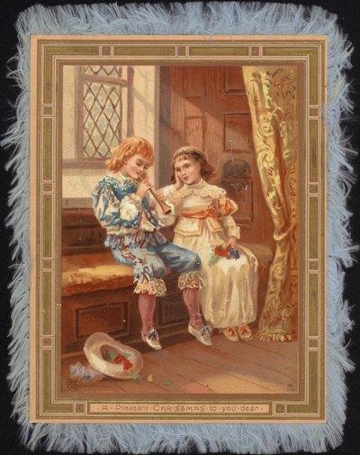 Children in 17th Century Costume by American School