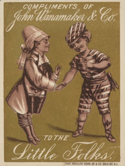 Children in Fancy Clothing by American School