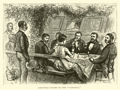 Christmas Dinner on the Vandalia by American School