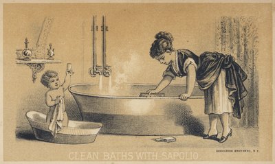 Clean Baths with Sapolio by American School