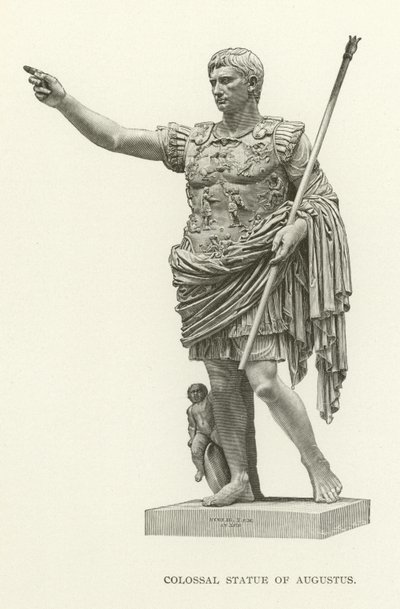 Colossal Statue of Augustus by American School