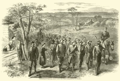 Confederate Prisoners Being Conducted from Jonesborough to Atlanta, September 1864 by American School