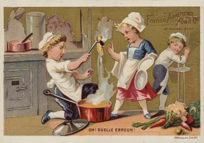 Cooks Spoiling Dinner in the Kitchen! by American School