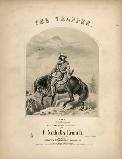 Cover of the Score Sheet for The Trapper by American School