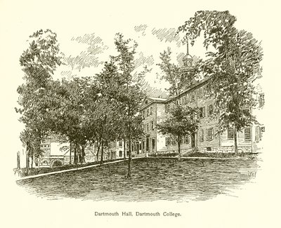 Dartmouth Hall, Dartmouth College by American School