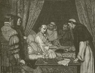 Death-Bed of Copernicus by American School