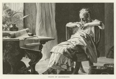 Death of Archimedes by American School