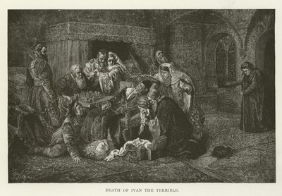 Death of Ivan the Terrible by American School