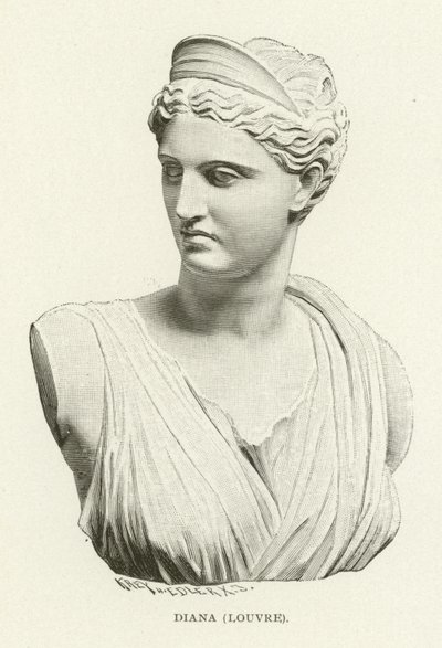 Diana, Louvre by American School