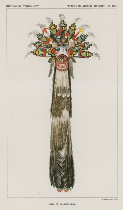 Doll of Calako Taka by American School