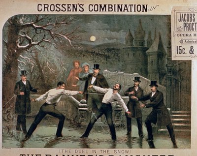 Duel in the Snow, Poster for The Banker