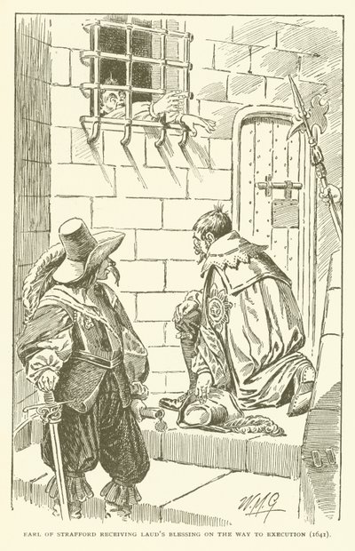 Earl of Strafford receiving Laud