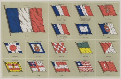 Flags by American School