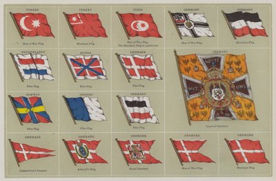Flags by American School