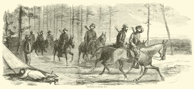 Foragers Starting Out, March 1865 by American School
