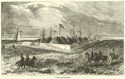 Fort McAllister, November 1864 by American School
