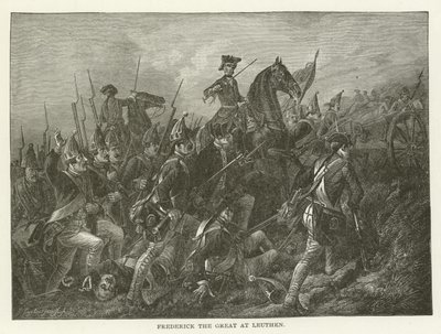 Frederick the Great at Leuthen by American School