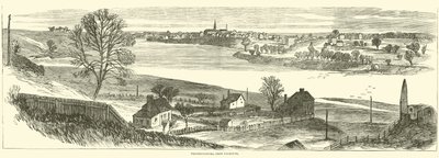 Fredericksburg, from Falmouth, November 1862 by American School