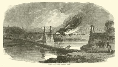 General Logan Crossing the Bayou Pierre by American School