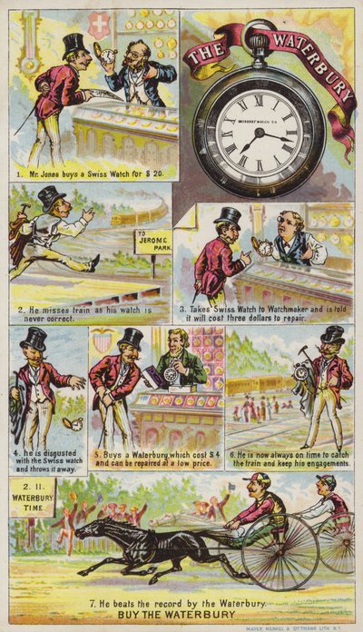 Gentleman Buying Watch by American School