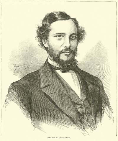 George H Pendleton, November 1864 by American School
