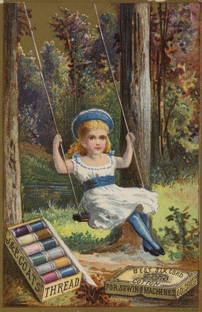 Girl on Swing by American School