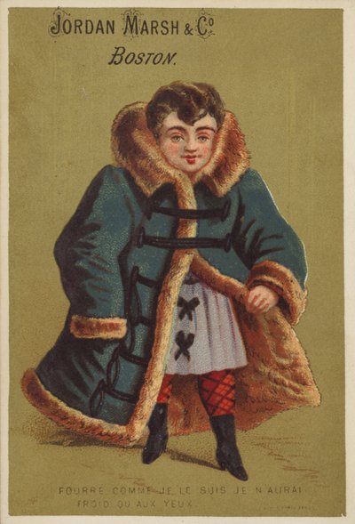 Girl in Oversized Coat by American School