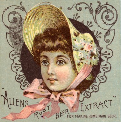 Girl in bonnet by American School