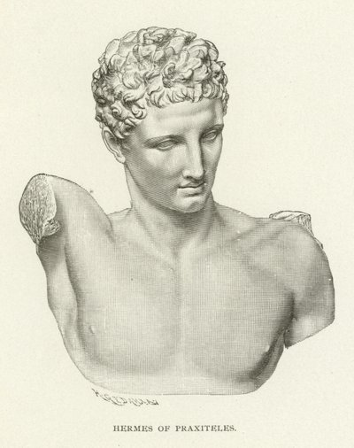 Hermes of Praxiteles by American School
