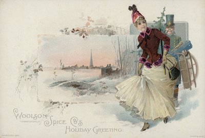 Holiday Greeting Card by American School
