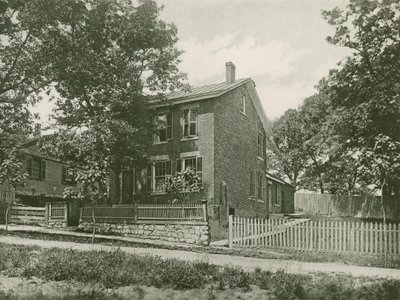 Home of Ulysses S. Grant in 1861 by American School