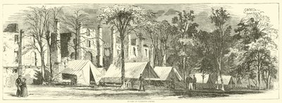In camp at Warrenton Springs, October 1863 by American School