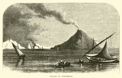 Island of Stromboli by American School