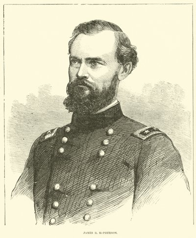James B McPherson, July 1864 by American School