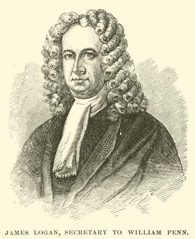 James Logan, Secretary to William Penn by American School