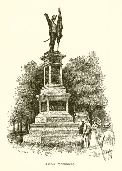 Jasper Monument by American School