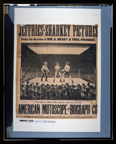 Jeffries-Sharkey Pictures - Under the Direction of Wm. A. Brady & Thos. O