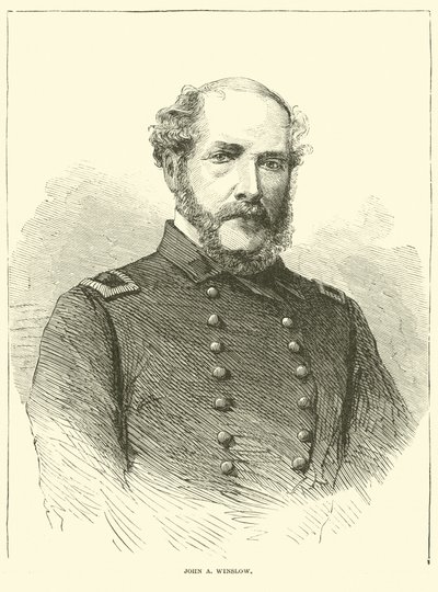 John A. Winslow, January 1863 by American School