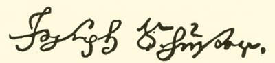 Joseph Schuster, 1748-1812, Signature by American School
