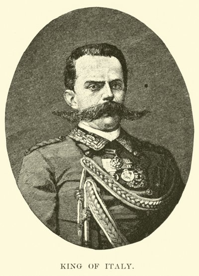 King of Italy by American School