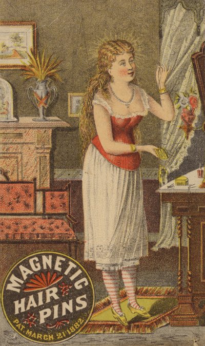 Lady Styling Hair by American School