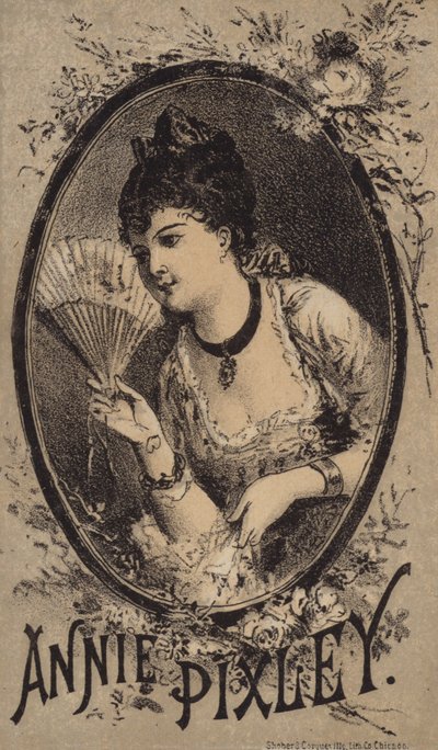 Lady with Fan by American School