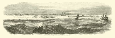Landing of Banks