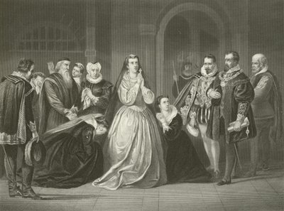 Last Moments of Mary, Queen of Scots, 1587 by American School