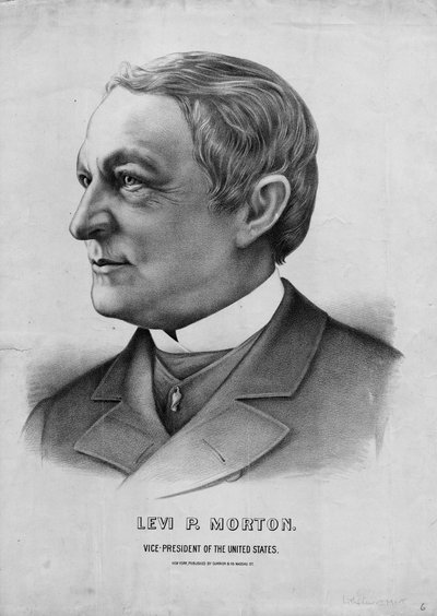 Levi P. Morton, Vice-President of the United States, pub. by Currier & Ives, 1889-93 by American School