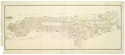 Map of the city of New York, made under the direction of the Commissioners of the Metropolitan Fire Department, showing the location of buildings in the possession and use of the Metropolitan Fire Department and of the Metropolitan Police Department by American School