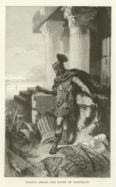 Marius Among the Ruins of Carthage by American School