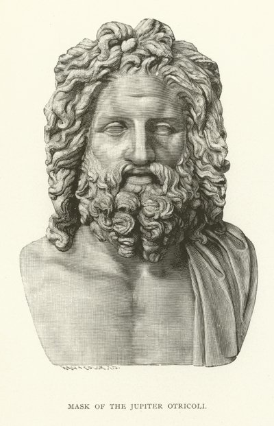 Mask of Jupiter Otricoli by American School